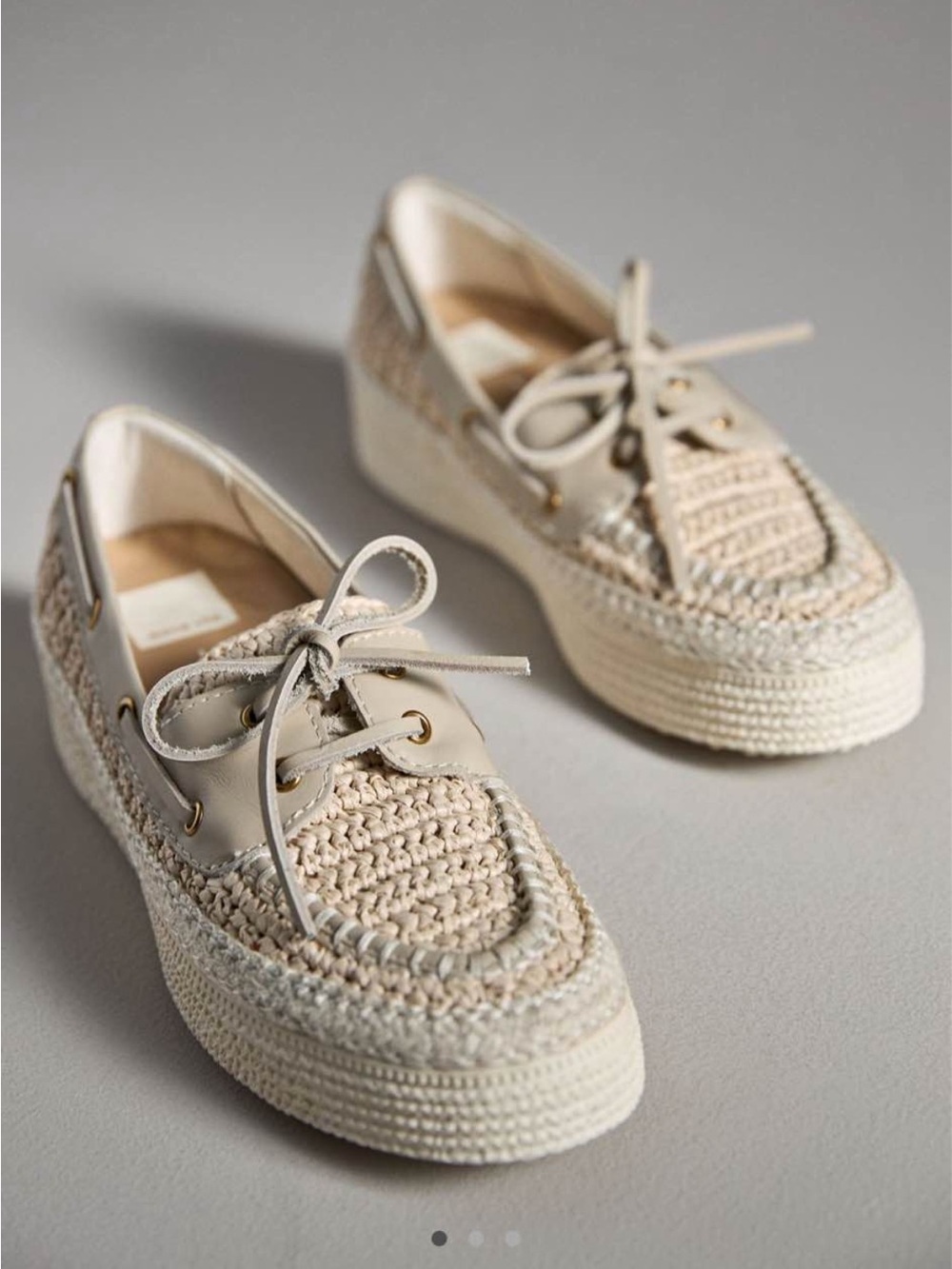 Antropologie x Dolce Vita Raffia shoes size 9